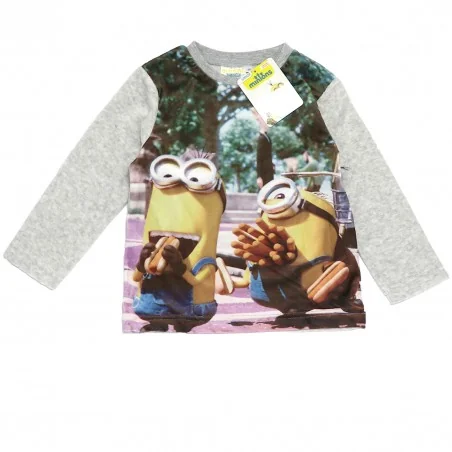 Minions Παιδική Πιτζάμα Βελουτέ για αγόρια (PH2109)