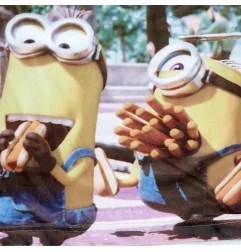 Minions Παιδική Πιτζάμα Βελουτέ για αγόρια (PH2109) - Χειμωνιάτικες / εποχιακές πιτζάμες