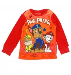 Paw Patrol Πιτζάμα Για Αγόρια Fleece (PAW 52 04 1935 W POLAR red) - Χειμωνιάτικες / εποχιακές πιτζάμες