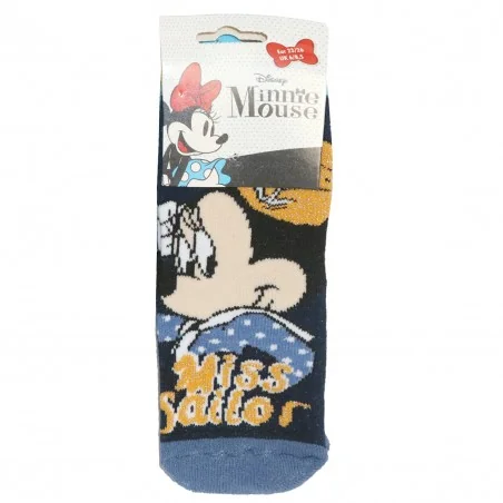 Disney Minnie Mouse Παιδικές Αντιολισθητικές Κάλτσες πετσετέ (VH0650 navy)