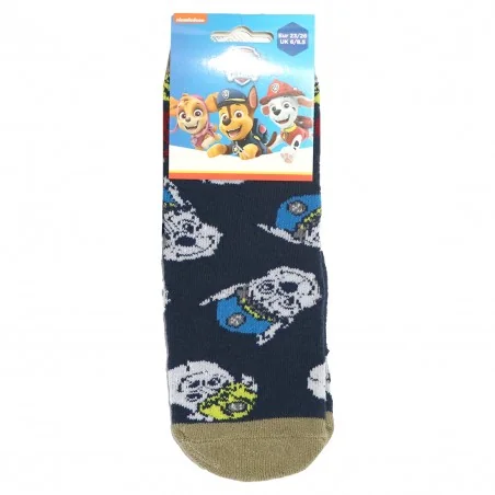 Paw Patrol Παιδικές Αντιολισθητικές Κάλτσες πετσετέ (VH0634 navy)