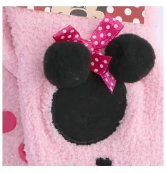 Disney Minnie Mouse Παιδικές χνουδωτές Αντιολισθητικές κάλτσες κοντές (HS0628) - Κάλτσες χειμωνιάτικες - αντιολισθητικές κορίτσι
