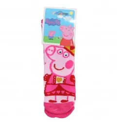 Peppa Pig Παιδικές Αντιολισθητικές Κάλτσες πετσετέ (HU0639)