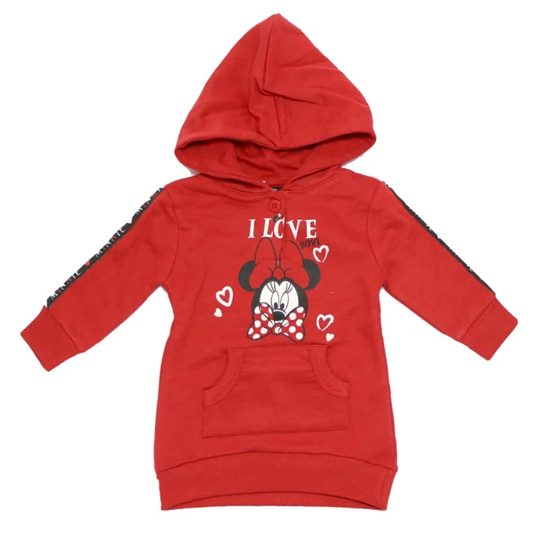Βρεφικό Χειμωνιάτικο Μπλουζοφόρεμα Disney Minnie Mouse με Κουκούλα - Κόκκινο (DIS MF 51 18 9643) Βρεφικό Χειμωνιάτικο Μπλουζοφόρεμα Disney Minnie Mouse με Κουκούλα - Κόκκινο (DIS MF 51 18 9643)