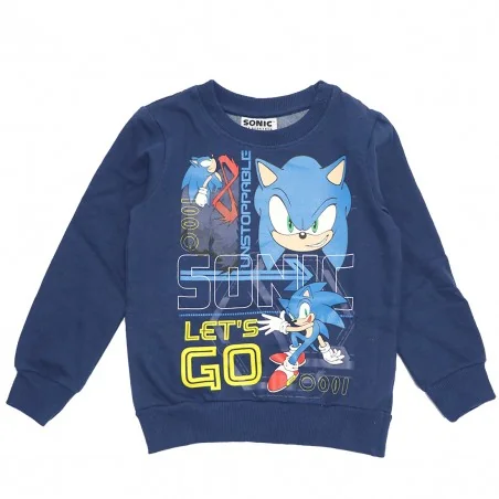 Sonic Χειμωνιάτικη Μπλούζα Φούτερ για αγόρια (SONIC M 52 18 050 W) - Μπλούζες φούτερ