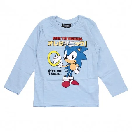 Sonic μακρυμάνικη μπλούζα Για Αγόρια (SONIC C 52 02 109) - Μπλουζάκια Μακρυμάνικα (μακό)