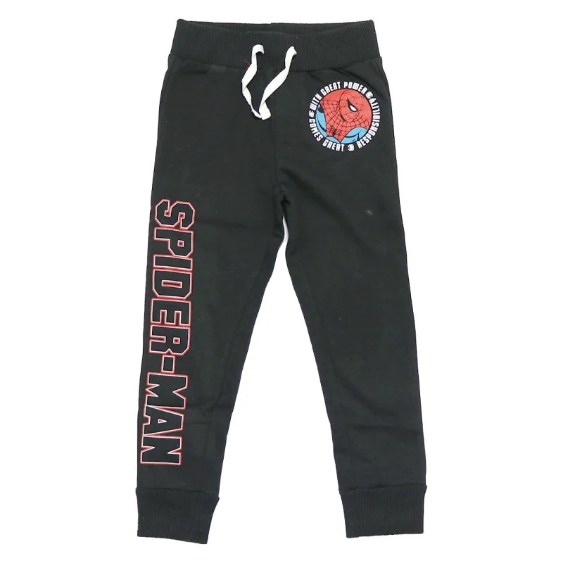 Marvel Spiderman παιδικό παντελόνι φόρμας (SP S 52 11 1522 black) Marvel Spiderman παιδικό παντελόνι φόρμας (SP S 52 11 1522 black)