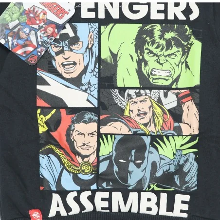 Marvel Avengers μπλούζα φούτερ για αγόρια (AV 52 18 528 W)