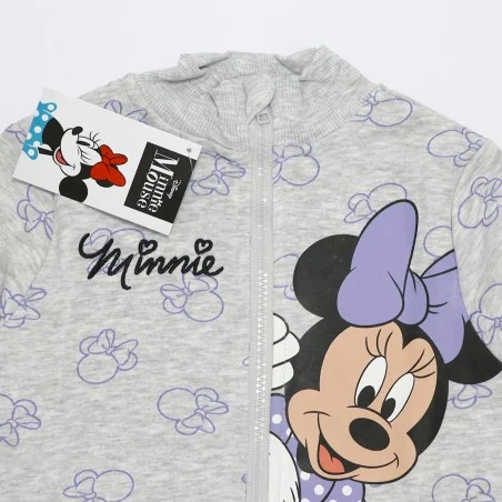 Disney Minnie Mouse παιδική ζακέτα φούτερ για κορίτσια (DIS MF 52 18 B201 W grey) Disney Minnie Mouse παιδική ζακέτα φούτερ για κορίτσια (DIS MF 52 18 B201 W grey)