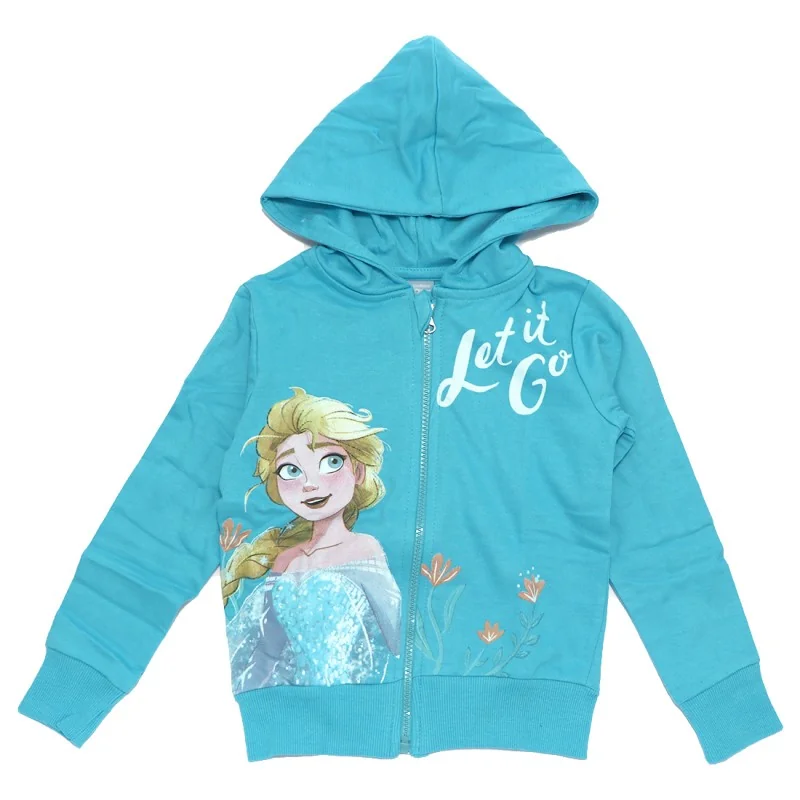 Disney Frozen παιδική ζακέτα φούτερ για κορίτσια (DIS FROZ 52 18 9586) Disney Frozen παιδική ζακέτα φούτερ για κορίτσια (DIS FROZ 52 18 9586)