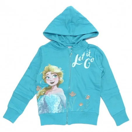 Disney Frozen παιδική ζακέτα φούτερ για κορίτσια (DIS FROZ 52 18 9586) - Ζακέτες