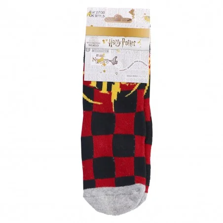 Harry Potter Παιδικές Αντιολισθητικές Κάλτσες πετσετέ (HU0649BLACK)