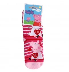 Peppa Pig Παιδικές Αντιολισθητικές Κάλτσες πετσετέ (HU0639Fux)