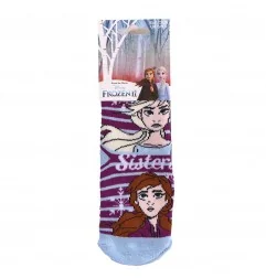 Disney Frozen Παιδικές Αντιολισθητικές Κάλτσες πετσετέ (HU0636Violet)