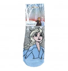 Disney Frozen Παιδικές Αντιολισθητικές Κάλτσες πετσετέ (HU0636Grey)