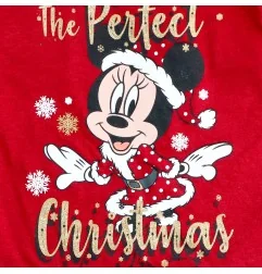 Disney Minnie Mouse Χριστουγεννιάτικο Μπλουζάκι Για Κορίτσια (HU1243)