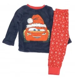 Disney Cars Χριστουγεννιάτικη πιτζάμα (HU2124Navy) - Χριστουγεννιάτικα