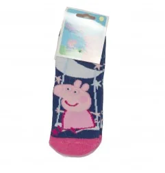 Peppa Pig Παιδικές Αντιολισθητικές Κάλτσες πετσετέ (HU0666 Navy)