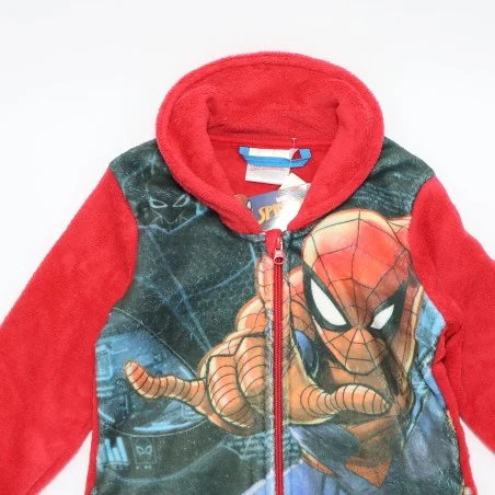 Marvel Spiderman Παιδική Ρόμπα με φερμουάρ Fleece coral (HS2055) Marvel Spiderman Παιδική Ρόμπα με φερμουάρ Fleece coral (HS2055)