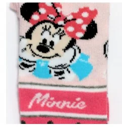 Βρεφικό Χειμωνιάτικο Καλσόν Disney "Minnie Mouse" - Ροζ με Πουά Λεπτομέρειες (CTL08791 l.pink) - Βρεφικό καλσόν