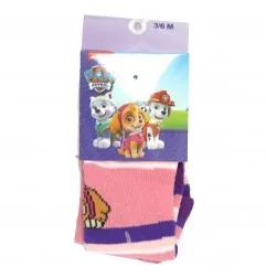 Βρεφικό Βαμβακερό Καλσόν Paw Patrol - Σχέδιο Skye με Ρίγες (HQ0672A)