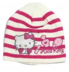 Hello Kitty Βρεφικό Χειμωνιάτικο Σετ σκουφάκι, γάντια, κασκόλ (HM4087)