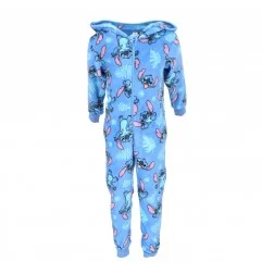 Disney Lilo & Stitch Παιδική Ολόσωμη Πιτζάμα Fleece Coral (TWOSIE-LILO-G) - Ολόσωμες Πιτζάμες