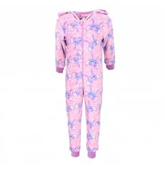 Disney Lilo & Stitch Παιδική Ολόσωμη Πιτζάμα Fleece Coral (ONESIE-LILO-G) - Ολόσωμες Πιτζάμες