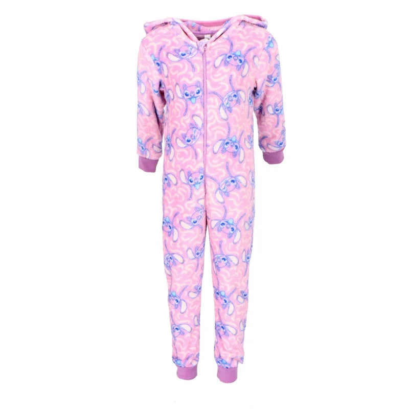 Disney Lilo & Stitch Παιδική Ολόσωμη Πιτζάμα Fleece Coral (ONESIE-LILO-G) Disney Lilo & Stitch Παιδική Ολόσωμη Πιτζάμα Fleece Coral (ONESIE-LILO-G)