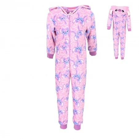 Disney Lilo & Stitch Παιδική Ολόσωμη Πιτζάμα Fleece Coral (ONESIE-LILO-G) Disney Lilo & Stitch Παιδική Ολόσωμη Πιτζάμα Fleece Coral (ONESIE-LILO-G)
