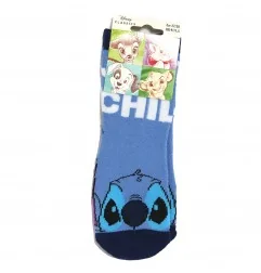 Disney Lilo & Stitch Παιδικές Αντιολισθητικές Κάλτσες πετσετέ (HW0695.BLUE)