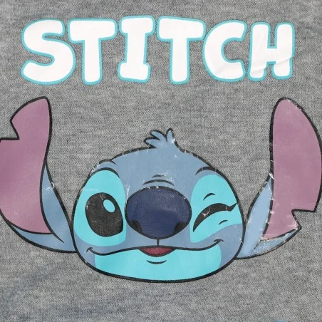 Disney Lilo & Stitch Χειμωνιάτικη Μπλούζα Φούτερ για αγόρια (LIL23-2932 GREY)
