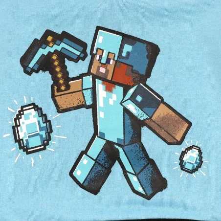 Minecraft παιδική Μπλούζα φούτερ με κουκούλα για αγόρια (FKC48072)