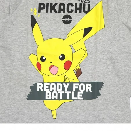 Pokémon Μακρυμάνικο μπλουζάκι για αγόρια (FKC68240 GREY)