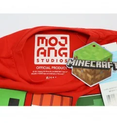 Minecraft μακρυμάνικο μπλουζάκι για αγόρια (FKC43779RED) - Μπλουζάκια Μακρυμάνικα (μακό)