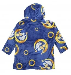 Sonic Παιδική Κουβέρτα- Μπλούζα fleece coral με μανίκια και κουκούλα (AYM071832) - Disney/ ήρωες