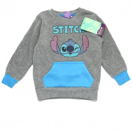 Disney Lilo & Stitch Παιδικό Χειμωνιάτικο Σετ Φόρμας για αγόρια (LIL23-0157Grey)