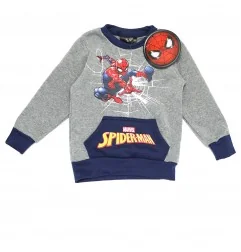 Spiderman Παιδικό Χειμωνιάτικο Σετ Φόρμας για αγόρια (SPI23-2780Grey)