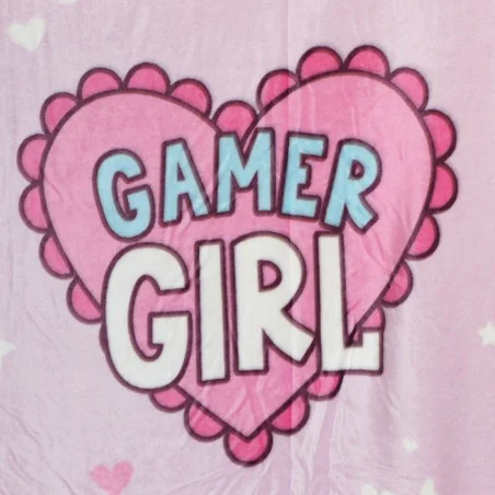Gamer Girl Κουβέρτα Fleece Coral 130x170εκ (KNL236020)