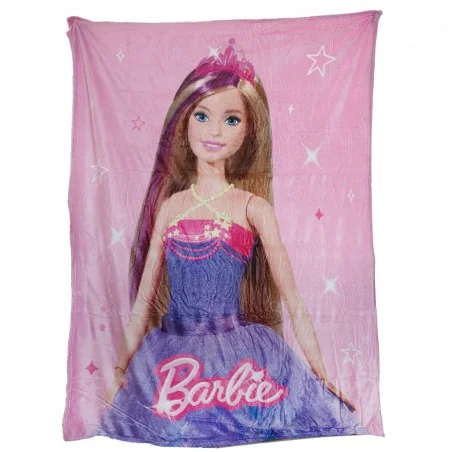 Barbie Παιδική Κουβέρτα Fleece Coral 150x200εκ (BARB234001) - Disney/ ήρωες