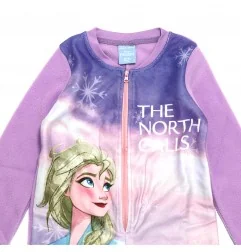 Disney Frozen ολόσωμη πιτζάμα fleece για κορίτσια (DIS FROZ 52 04 9776 POLAR) - Ολόσωμες Πιτζάμες