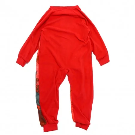 Marvel Spiderman ολόσωμη πιτζάμα fleece για αγόρια (HU2133 RED)