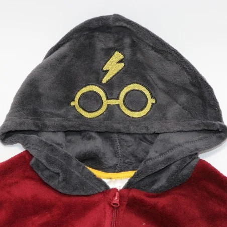 Harry Potter ολόσωμη πιτζάμα fleece coral (HU2087B)