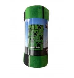 Minecraft Παιδική Κουβέρτα Fleece 100x140εκ (MNC308)