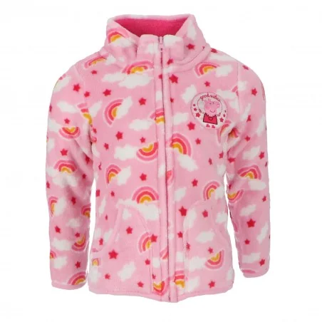 Peppa Pig παιδική ζακέτα fleece για κορίτσια (NR-PEP-002) - Ζακέτες