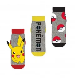 Pokémon Παιδικές κοντές Κάλτσες Για αγόρια σετ 3 ζευγάρια (40277) - Κάλτσες κοντές αγόρι