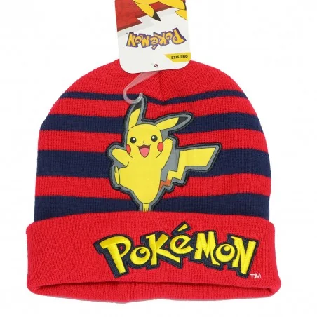 Pokémon Παιδικό Χειμωνιάτικο Σκουφάκι για αγορία (POK22-2310red) - Σκούφοι-Γάντια -Κασκόλ