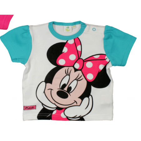 Disney Baby Minnie Mouse βρεφικό Κοντομάνικο Μπλουζάκι (DIS MF 51 02 632) - Κοντομάνικα μπλουζάκια