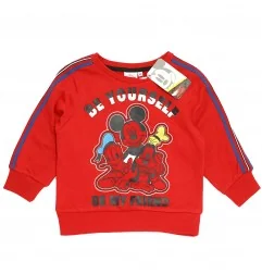 Disney Mickey Mouse μπλούζα φούτερ για αγόρια (HU1230red) - Μπλούζες φούτερ