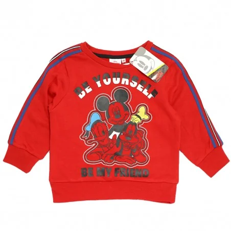 Disney Mickey Mouse μπλούζα φούτερ για αγόρια (HU1230red) Disney Mickey Mouse μπλούζα φούτερ για αγόρια (HU1230red)